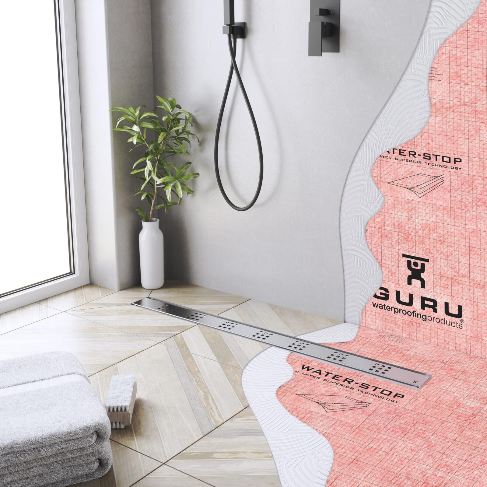 LÁMINA IMPERMEABILIZANTE OAPRA DUCHAS WATER-STOP