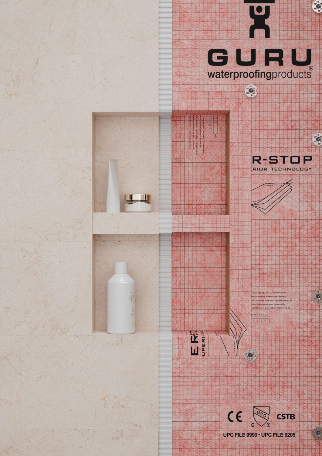 bathroom niche for bath