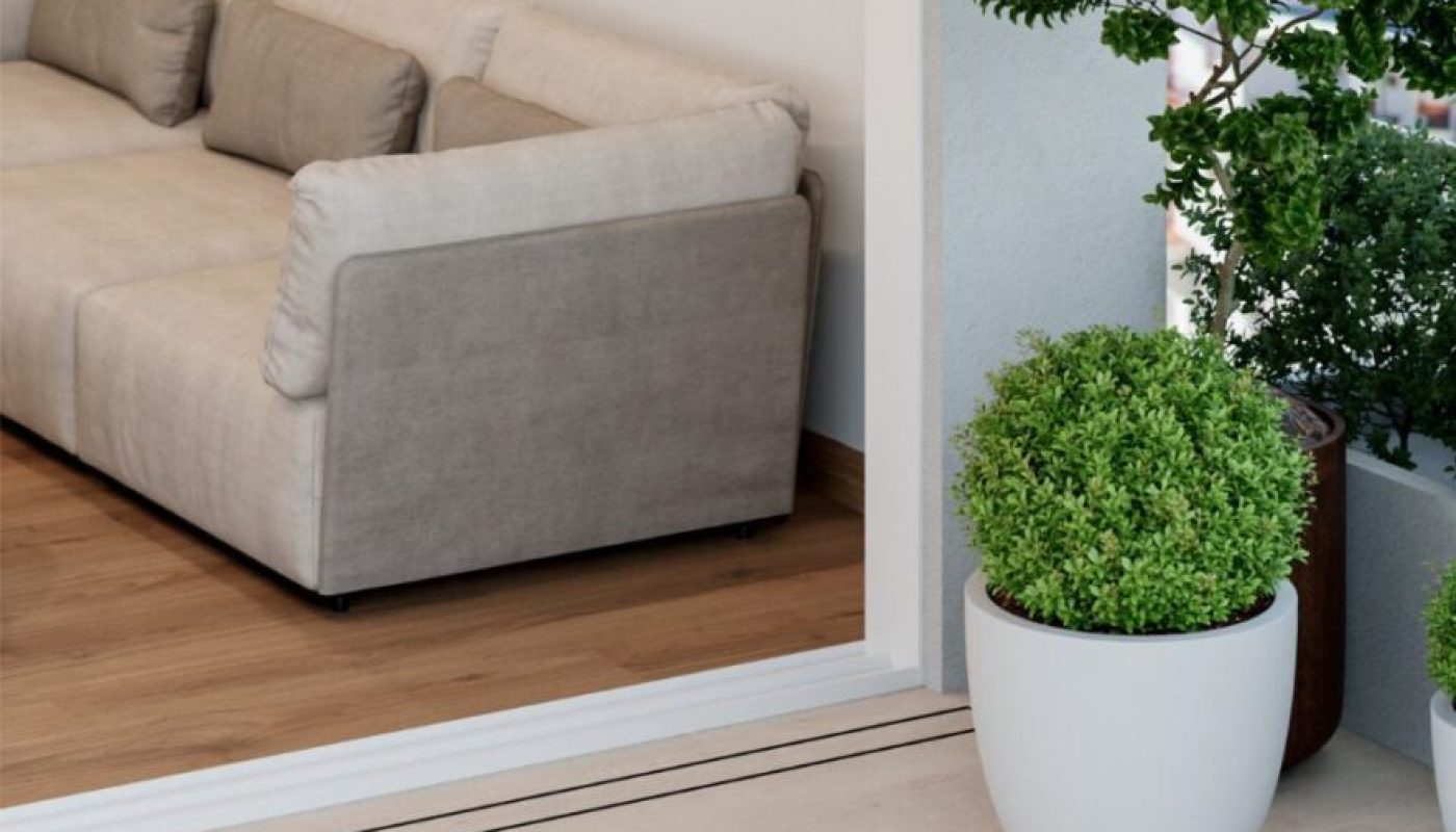 canaleta para terrazas ocultas